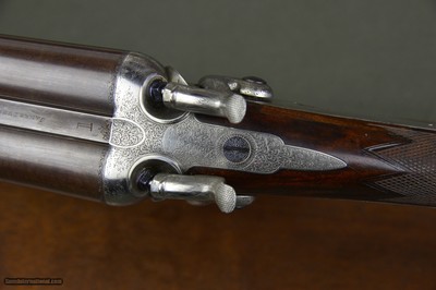 J. Purdey 12 Bore Island Lock Hammergun with 30” Nitro Damascus Barrels – No. 1 of a Pair - Image 1 of 14