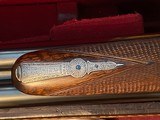 John Dickson & Son 12 Bore Bar Lock Hammergun with 30” Nitro Steel Barrels, Profuse Engraving and Highly Figured French Walnut – 2-3/4” - 3 of 5