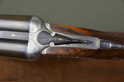 William Powell & Son 12 Bore Sidelock Ejector – 30” Original Whitworth Nitro Steel Barrels and Highly Figured European Walnut St - Image 12 of 14