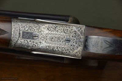 Charles Hellis & Sons “Featherweight” 12 Bore Sidelock Ejector – No. 1 of a Pair – Celtic Style Engraving - Image 3 of 13