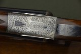 “Southpaws Delight” - Charles Hellis & Sons “Featherweight” 12 Bore Sidelock Ejector – No. 1 of a Pair – Celtic Style Engraving - 3 of 13