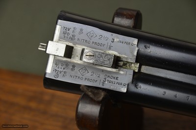 Charles Hellis & Sons “Featherweight” 12 Bore Sidelock Ejector – No. 1 of a Pair – Celtic Style Engraving - Image 13 of 13
