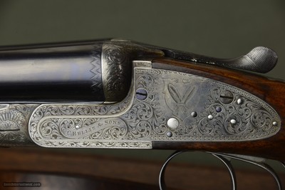 “Southpaws Delight” - Charles Hellis & Sons “Featherweight” 12 Bore Sidelock Ejector – No. 1 of a Pair – Celtic Style Engraving