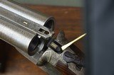 John Rigby “Rising Bite” 12 Bore Sidelock Ejector with Spectacularly Figured 30” Nitro Damascus Barrels and Highly Figured French Walnut Stock – 2-3/4 - 3 of 15