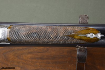 James Woodward & Sons 12 Bore “The Automatic” Under Snap Action Sidelock Ejector with Great Engraving – No.2 of a Pair - Image 12 of 15