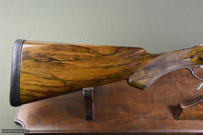James Woodward & Sons 12 Bore “The Automatic” Under Snap Action Sidelock Ejector with Great Engraving – No.2 of a Pair - Image 7 of 15