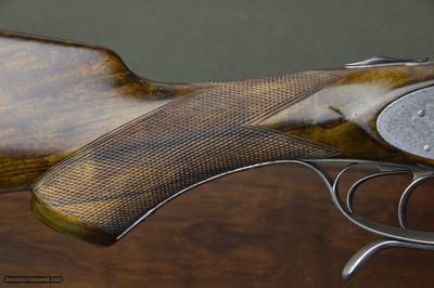 James Woodward & Sons 12 Bore “The Automatic” Under Snap Action Sidelock Ejector with Great Engraving – No.2 of a Pair - Image 8 of 15
