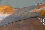 Frederick Beesley 12 Bore Sidelock Ejector with 30” Barrels - Sculpted Fences – Gorgeous Highly Figured French Walnut Stock - 9 of 15