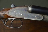 Frederick Beesley 12 Bore Sidelock Ejector with 30” Barrels - Sculpted Fences – Gorgeous Highly Figured French Walnut Stock - 4 of 15