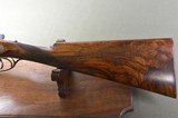 Frederick Beesley 12 Bore Sidelock Ejector with 30” Barrels - Sculpted Fences – Gorgeous Highly Figured French Walnut Stock - 7 of 15
