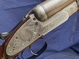 William Palmer Jones 12 Bore Back Action Sidelock Ejector with 30” Nitro Damascus Barrels – Highly Figured French Walnut