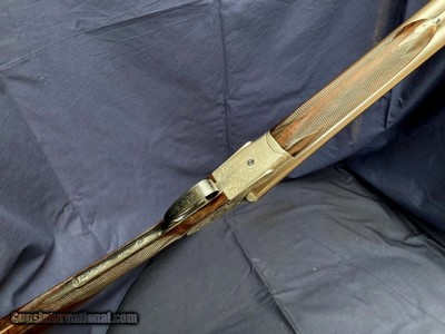William Palmer Jones 12 Bore Back Action Sidelock Ejector with 30” Nitro Damascus Barrels – Highly Figured French Walnut - Image 10 of 13