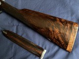 William Palmer Jones 12 Bore Back Action Sidelock Ejector with 30” Nitro Damascus Barrels – Highly Figured French Walnut - 8 of 13