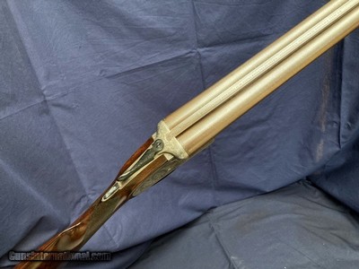 William Palmer Jones 12 Bore Back Action Sidelock Ejector with 30” Nitro Damascus Barrels – Highly Figured French Walnut - Image 12 of 13
