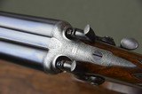 Stephen Grant 16 Bore Back Action Hammergun with 29-1/2” Nitro Steel 2-3/4” Barrels and Sidelever Opening – No. 3 of a Trio - 3 of 15