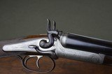 Stephen Grant 16 Bore Back Action Hammergun with 29-1/2” Nitro Steel 2-3/4” Barrels and Sidelever Opening – No. 3 of a Trio - 1 of 15