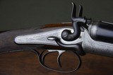 Stephen Grant 16 Bore Back Action Hammergun with 29-1/2” Nitro Steel 2-3/4” Barrels and Sidelever Opening – No. 3 of a Trio - 4 of 15
