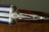 Boss & Co. 12 Bore Sidelock Ejector with 30” Barrels and Full Coverage Sumner Engraving and Highly Figured French Walnut Stock - 3 of 13