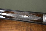 Boss & Co. 12 Bore Sidelock Ejector with 30” Barrels and Full Coverage Sumner Engraving and Highly Figured French Walnut Stock - 9 of 13
