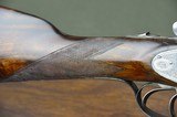 Boss & Co. 12 Bore Sidelock Ejector with 30” Barrels and Full Coverage Sumner Engraving and Highly Figured French Walnut Stock - 10 of 13