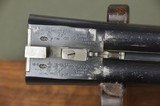 Boss & Co. 12 Bore Sidelock Ejector with 30” Barrels and Full Coverage Sumner Engraving and Highly Figured French Walnut Stock - 13 of 13