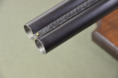 Ferlib Boxlock Ejector 12 Gauge Game Gun – Game Scene Engraved by Bregoli - Image 10 of 12