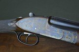 E.J Churchill 12 Bore OVER/UNDER Sidelock Ejector Game/Pigeon Gun – Full Coverage Engraving