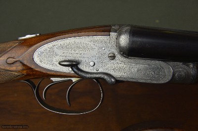E.M. Reilly 12 Bore Sidelock Game Gun PAIR with Sidelever Opening