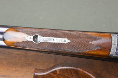 Westley Richards Droplock Ejector Pigeon Gun with 30” Nitro Steel Barrels and Single Selective Trigger - Image 9 of 15
