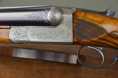 Westley Richards Droplock Ejector Pigeon Gun with 30
Nitro Steel Barrels and Single Selective Trigger