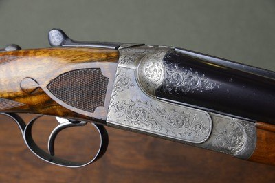 Westley Richards Droplock Ejector Pigeon Gun with 30” Nitro Steel Barrels and Single Selective Trigger - Image 1 of 15