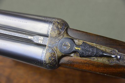 J. Roberts & Son 12 Bore Model 25 Sidelock Ejectors Made by Arrizabalaga in Spain – Self Opener – No. 1 of a Pair - Image 3 of 11