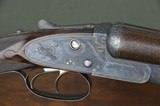W&C Scott The Premier Gun 12 Bore Sidelock Ejector with Fabulous 14 Game Bird Engraving and 30” Highly Figured Damascus Barrels - 5 of 14