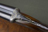 W & C Scott “The Monte Carlo A” 12 Bore Sidelock Ejector with Deep Chisel Engraving – Lightweight Upland Double - 4 of 13