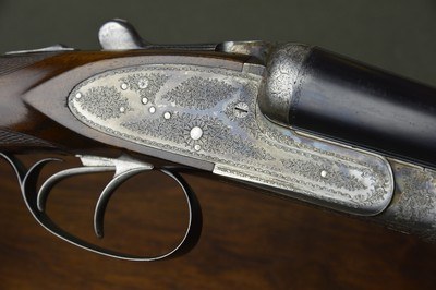 W & C Scott “The Monte Carlo A” 12 Bore Sidelock Ejector with Deep Chisel Engraving – Lightweight Upland Double