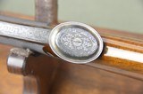 W&C Scott Premier Imperial 12 Bore Sidelock Ejector Pigeon Gun with 30” Highly Figured Damascus Barrels and Fabulous Game Scene Engraving - 6 of 14
