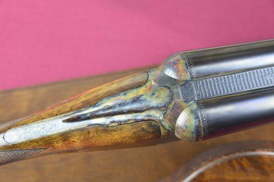 Parker DH 12 Gauge Pigeon Gun with 32” Barrels – Handsomely Case Colored - Image 4 of 14