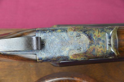 Parker DH 12 Gauge Pigeon Gun with 32” Barrels – Handsomely Case Colored - Image 2 of 14