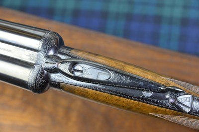 James MacNaughton & Sons 28 Bore Round ActionThe Edinburgh Gunwith Long Levercocking Top Lever