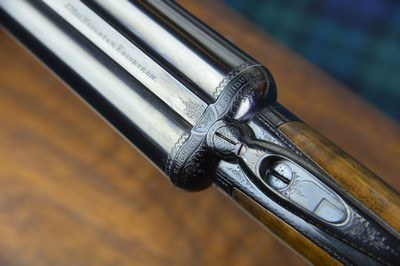 James MacNaughton & Sons 28 Bore Round Action “The Edinburgh Gun” with Long Levercocking Top Lever