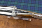 John Dickson & Son 12 Bore Round Action Ejector with Profuse Sumner Engraving – No. 1 of a Pair – Long Length of Pull - 13 of 15