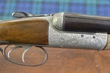 John Dickson & Son 12 Bore Round Action Ejector with Profuse Sumner Engraving – No. 1 of a Pair – Long Length of Pull - 7 of 15