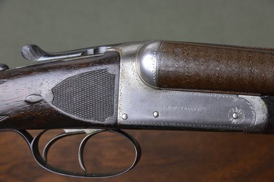 J & W Tolley 12 Bore Boxlock with 30” Highly Figured Nitro Damascus Barrels with 2-3/4” Chambers – Great Value - Image 5 of 13
