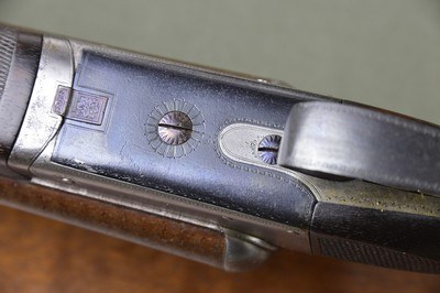 J & W Tolley 12 Bore Boxlock with 30” Highly Figured Nitro Damascus Barrels with 2-3/4” Chambers – Great Value - Image 4 of 13