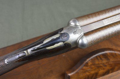 J & W Tolley 12 Bore Boxlock with 30” Highly Figured Nitro Damascus Barrels with 2-3/4” Chambers – Great Value - Image 11 of 13