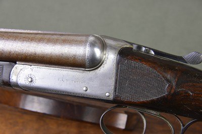 J & W Tolley 12 Bore Boxlock with 30” Highly Figured Nitro Damascus Barrels with 2-3/4” Chambers – Great Value - Image 3 of 13
