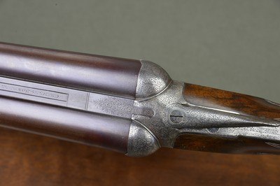 Charles Boswell 12 Bore Boxlock PIGEON GUN with 30” Nicely Figured Damascus Barrels - Image 2 of 15