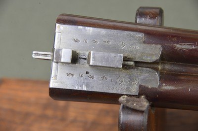 Charles Boswell 12 Bore Boxlock PIGEON GUN with 30” Nicely Figured Damascus Barrels - Image 15 of 15