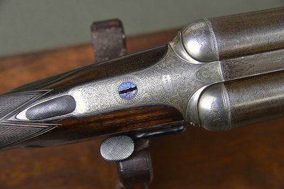 Stephen Grant 12 Bore Sidelock with 30” Nitro Damascus Barrels and Sidelever Opening – No. 2 of a Pair - Image 4 of 14