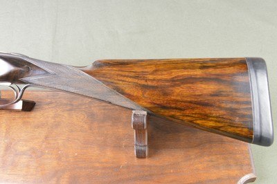 Stephen Grant 12 Bore Sidelock with 30” Nitro Damascus Barrels and Sidelever Opening – No. 2 of a Pair - Image 9 of 14
